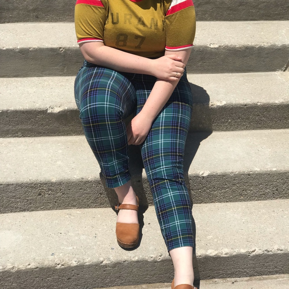 Old Navy Pixie Plaid Pants